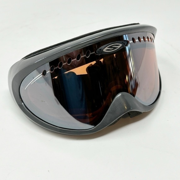 SMITH OPTICS Cascade Classic Snow Goggles Black Cooper Color Lens Used - Picture 1 of 9